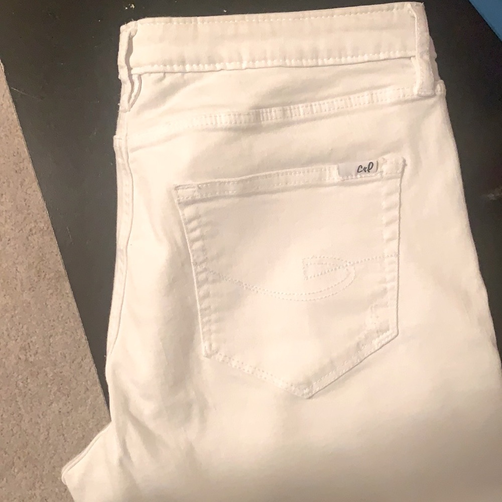Chip & Pepper White Jeans